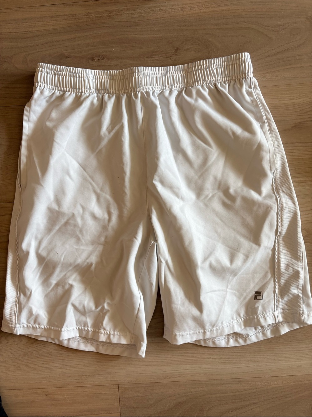 Fila Men’s White Tennis Shorts